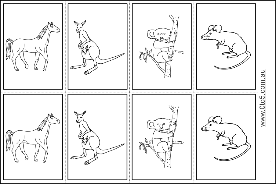 0to5 template cards-animals3