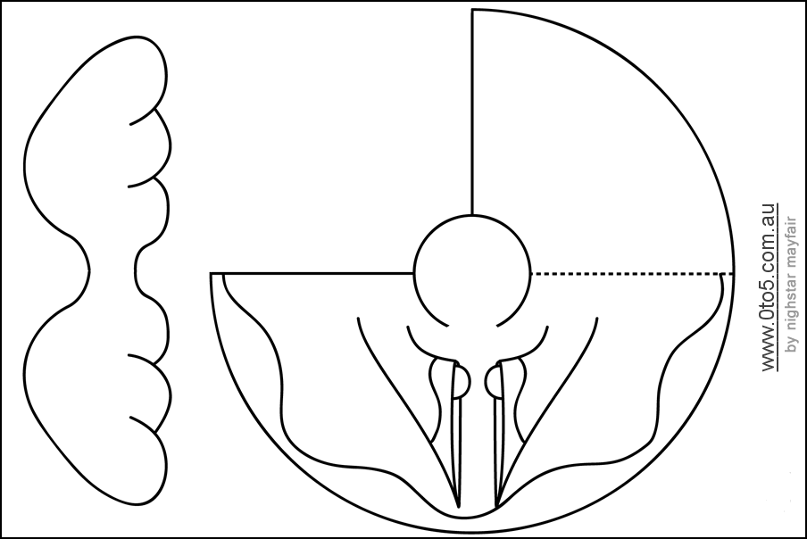 0to5 template christmas_angel-activity-noface