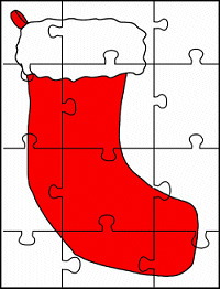 Christmas Stocking Jigsaw