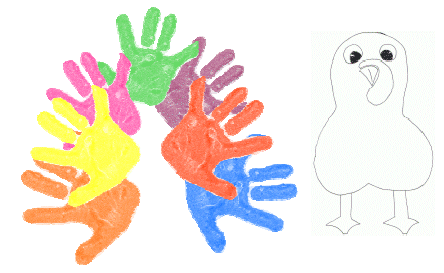 Hand Print Turkey