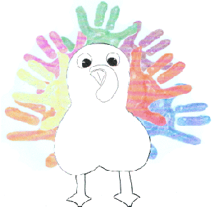 Hand Print Turkey