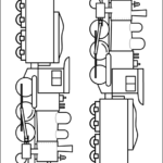 Train – steam engine side view thumbnail