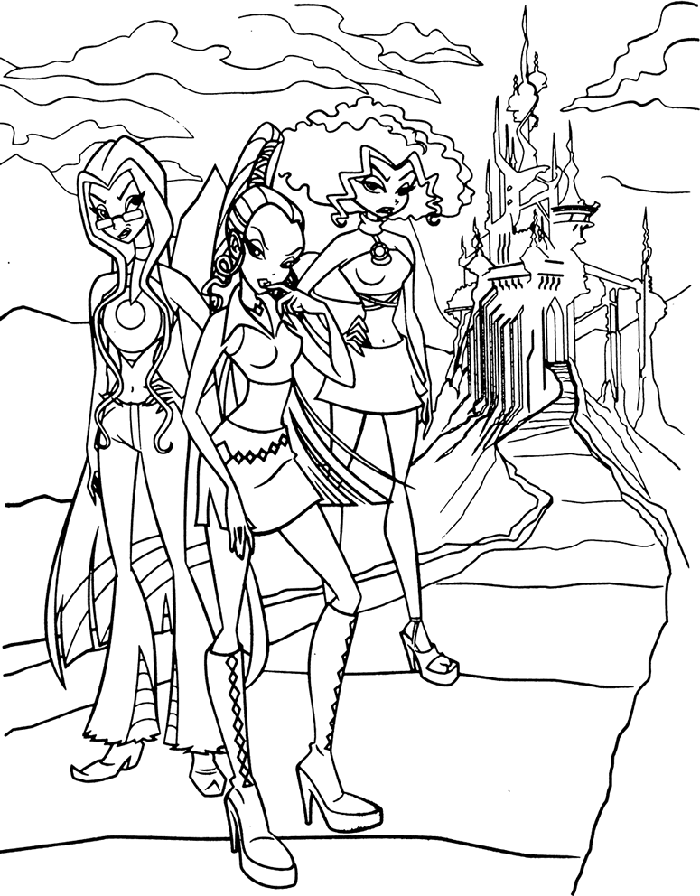 Winx Club Fairies at Castle thumbnail