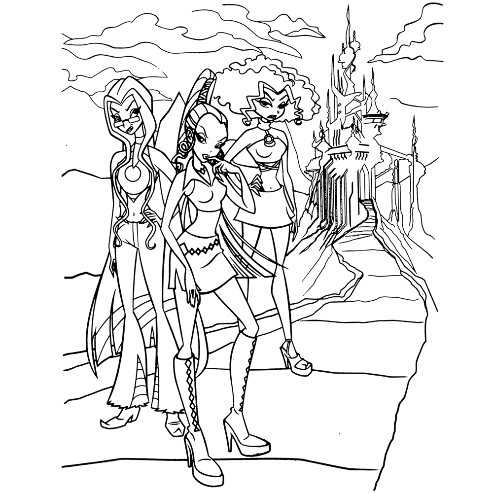 Winx Club Fairies at Castle thumbnail