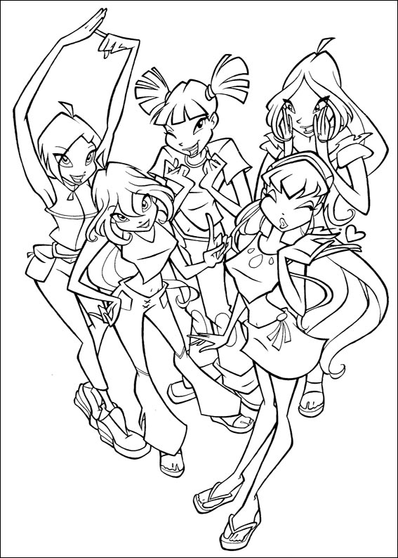 Winx Club Fairies Holding Signs thumbnail