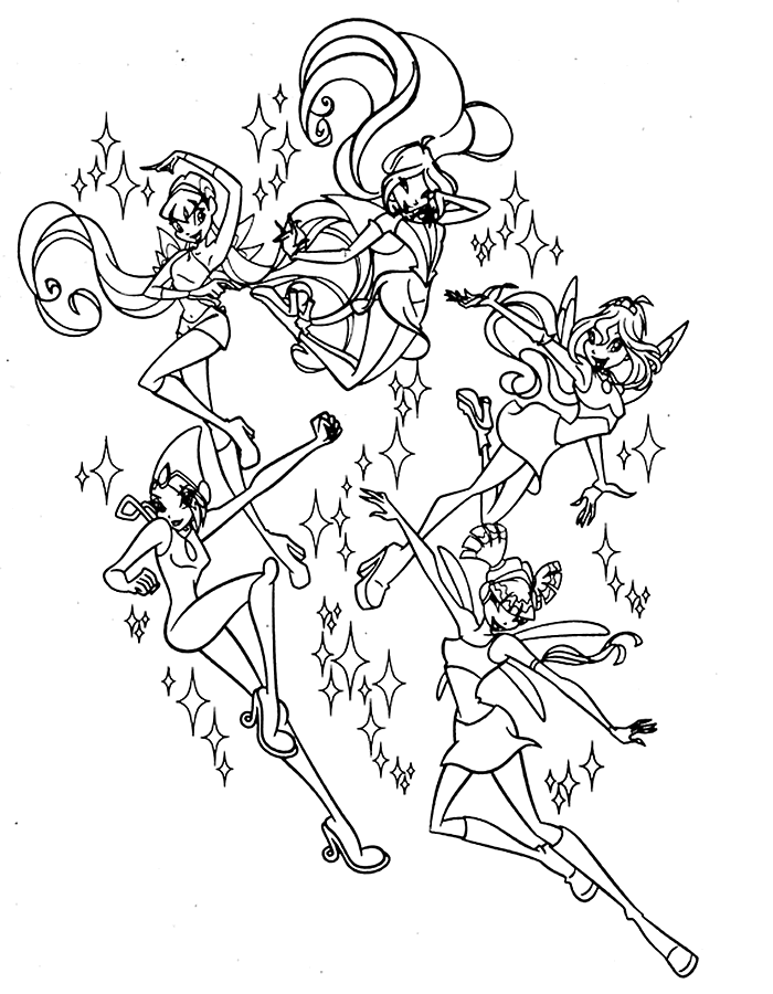 Winx Club Fairies with Magic Wands thumbnail