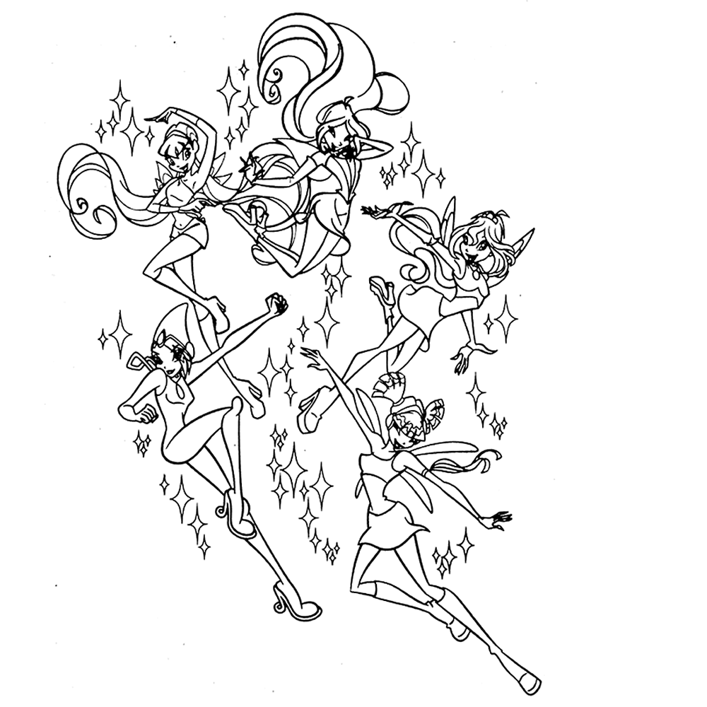 Winx Club Fairies with Magic Wands thumbnail