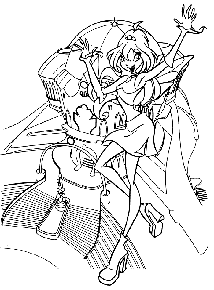Winx Club Fairy at Desk thumbnail
