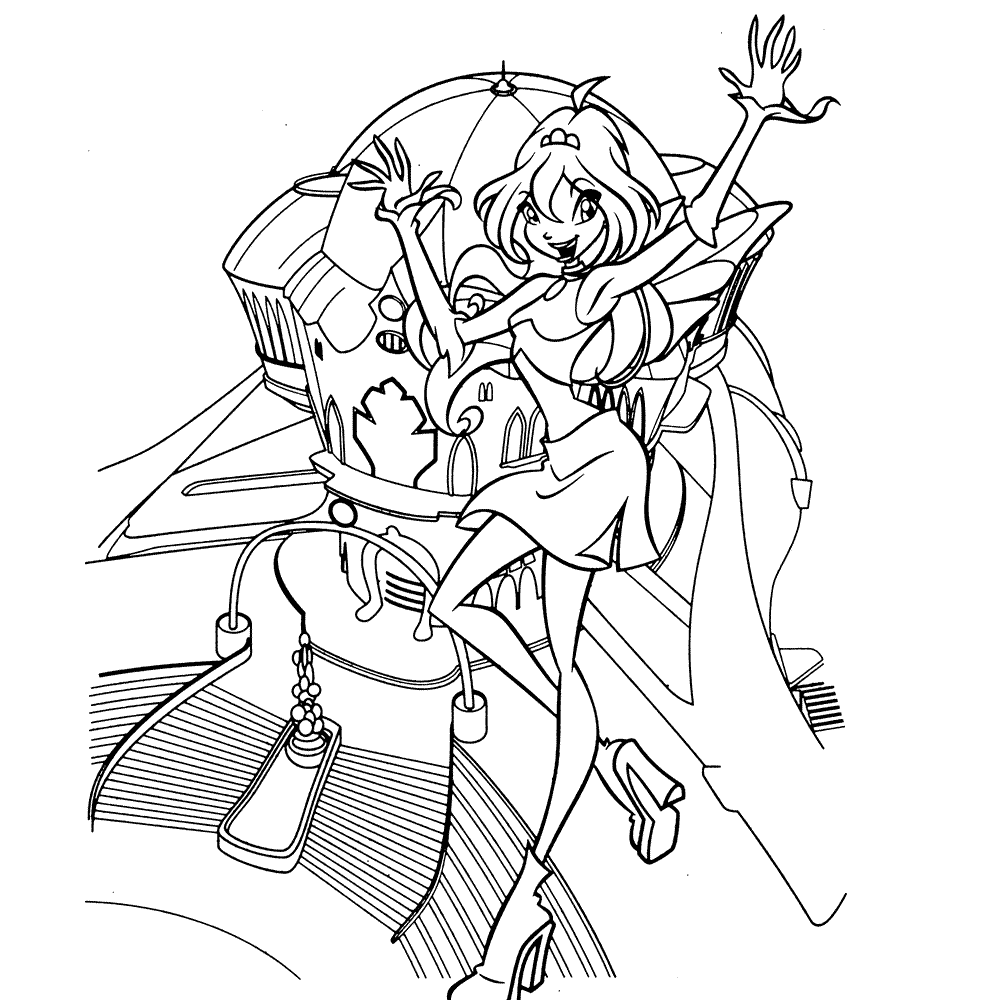 Winx Club Fairy at Desk thumbnail