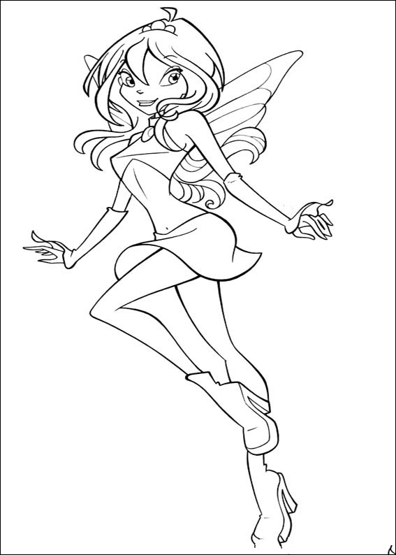 Winx Club Fairy Flying Pose thumbnail