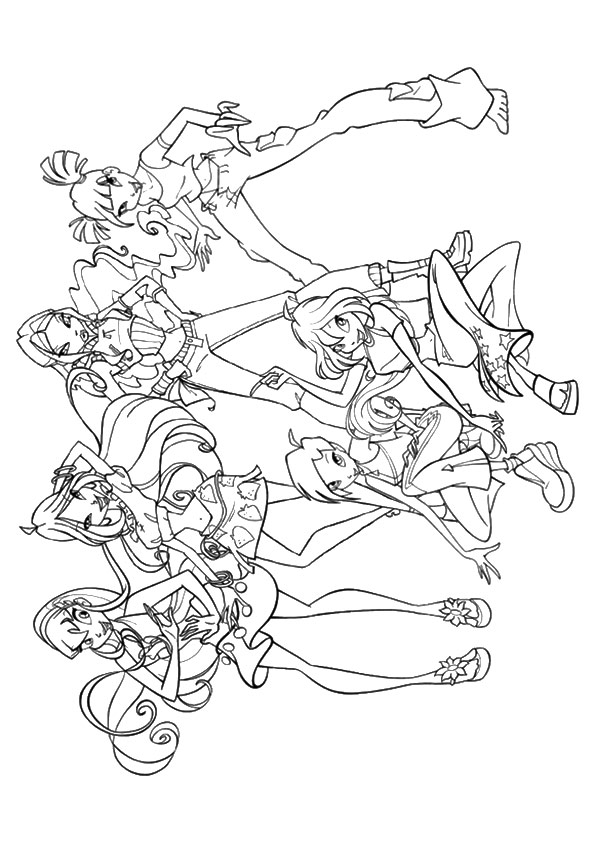 Winx Club Fairy Group Upside Down thumbnail
