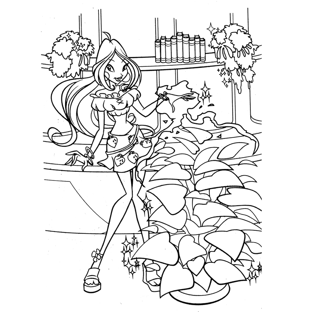 Winx Club Fairy in Garden thumbnail