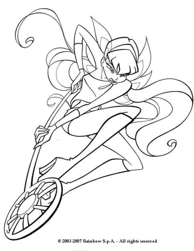 Winx Club Fairy Riding Bicycle thumbnail