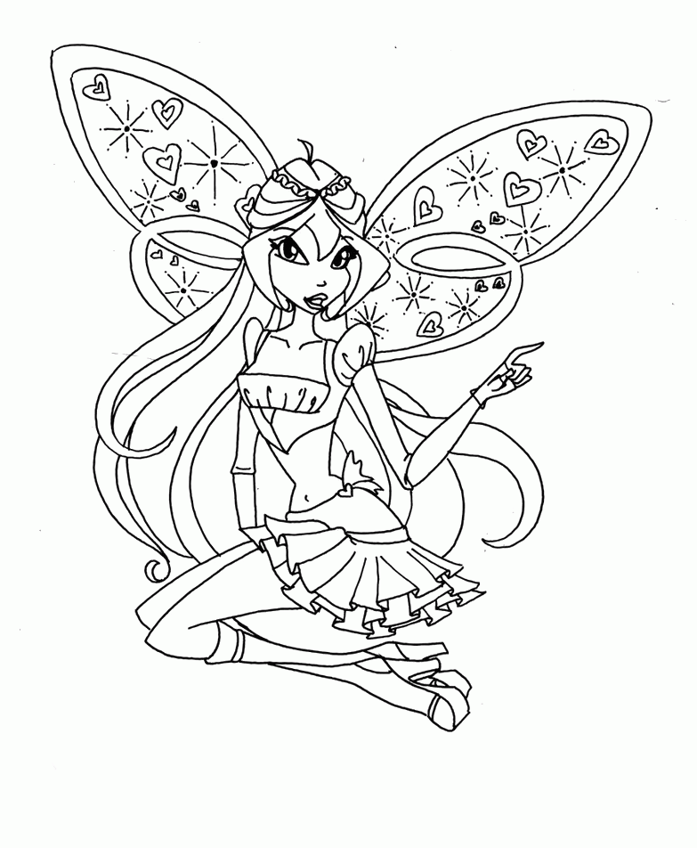 Winx Club Fairy Sitting Cross Legged thumbnail