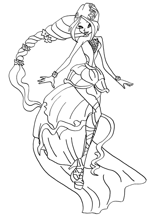Winx Club Fairy Sitting on Rocks thumbnail