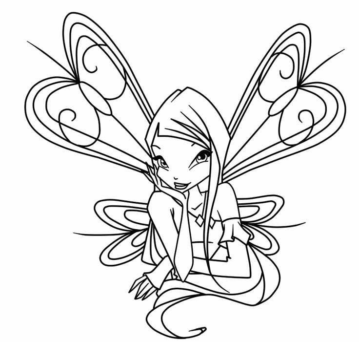 Winx Club Fairy Sitting with Wings thumbnail