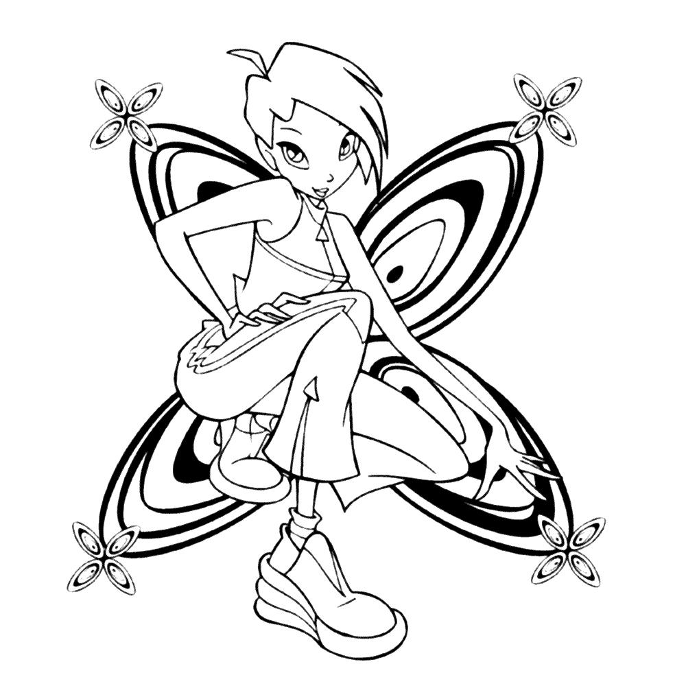 Winx Club Fairy Sitting with Wings thumbnail