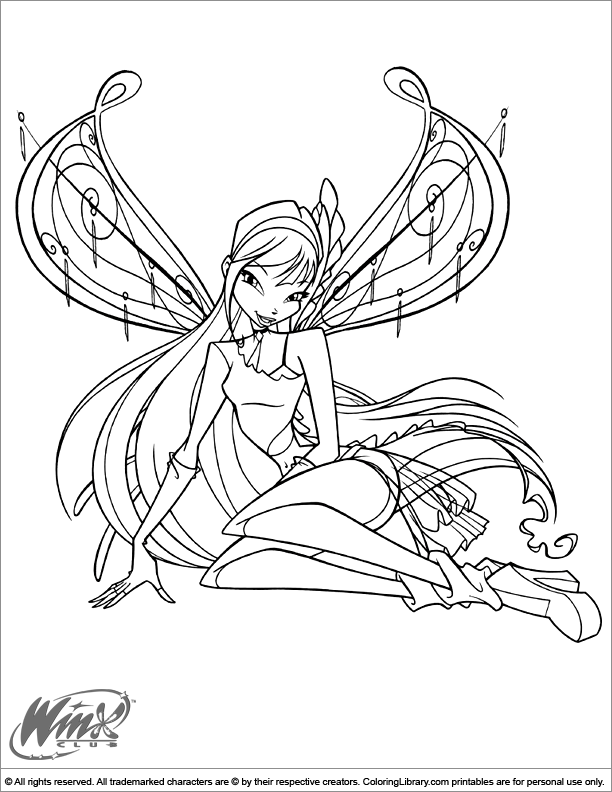Winx Club Fairy Sitting with Wings thumbnail