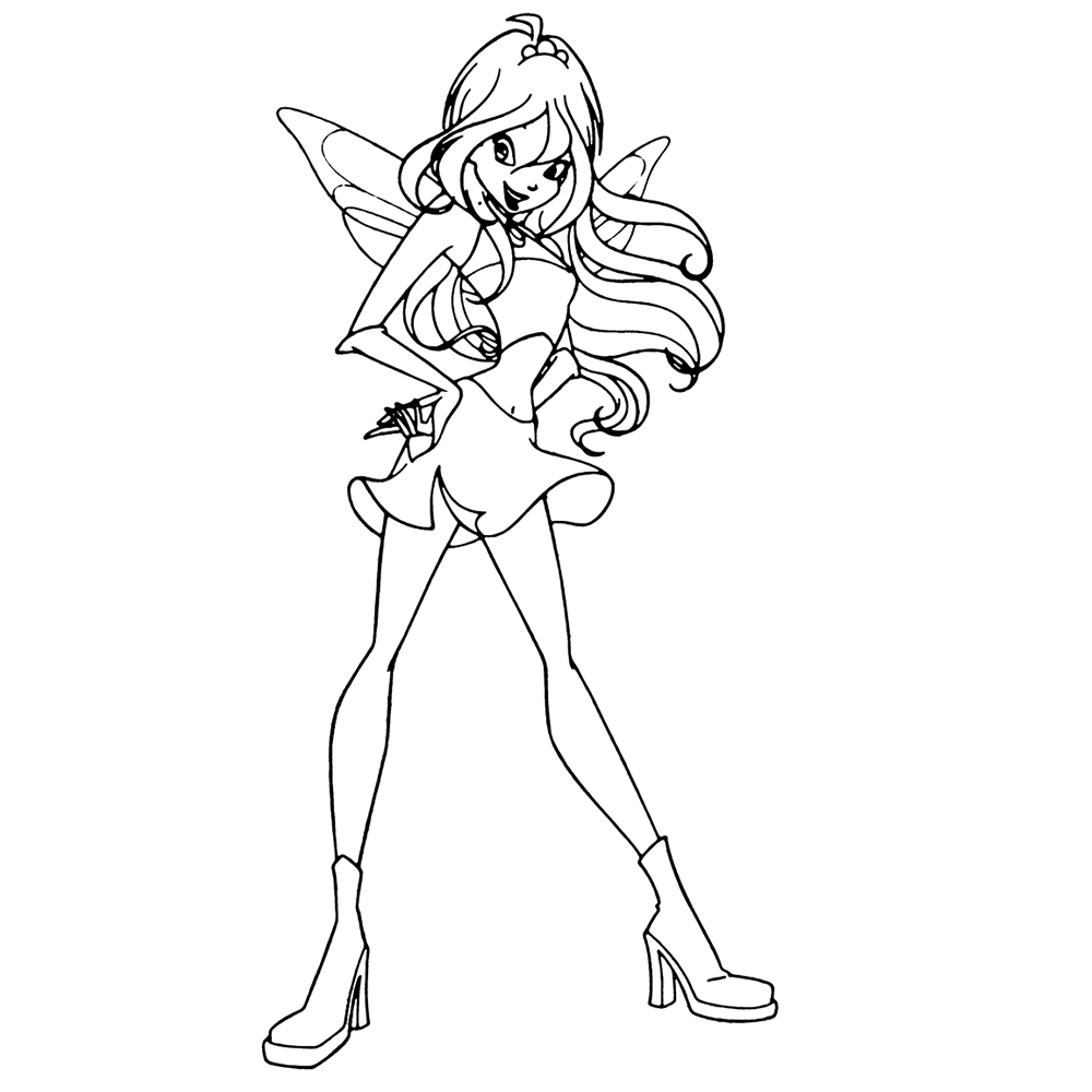 Winx Club Fairy Standing Pose thumbnail