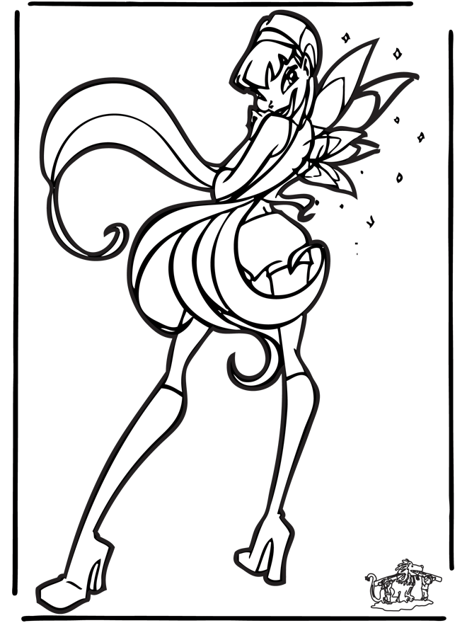 Winx Club Fairy Standing Pose thumbnail
