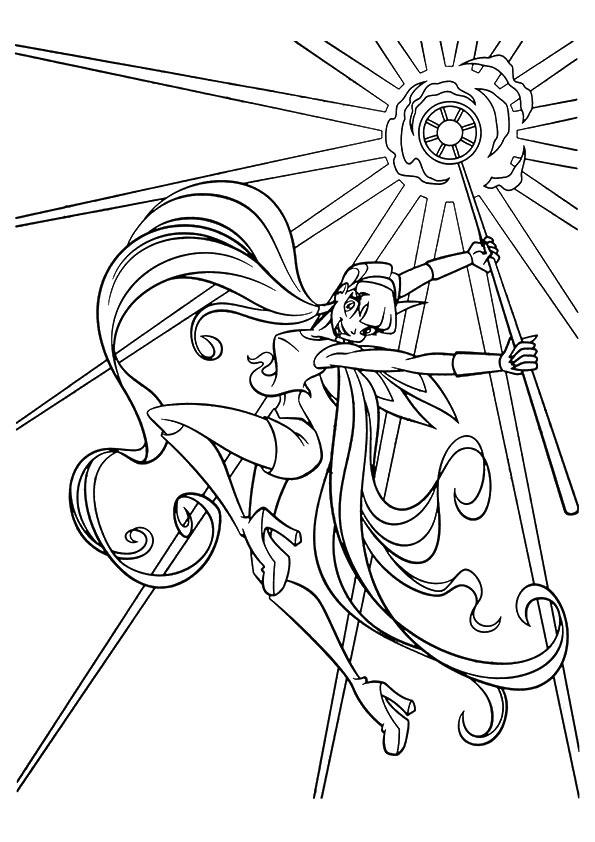 Winx Club Fairy with Sun Staff thumbnail