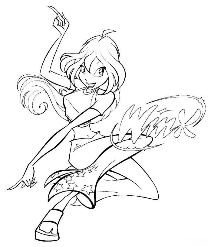 Winx Club Layla Fairy Action Pose thumbnail