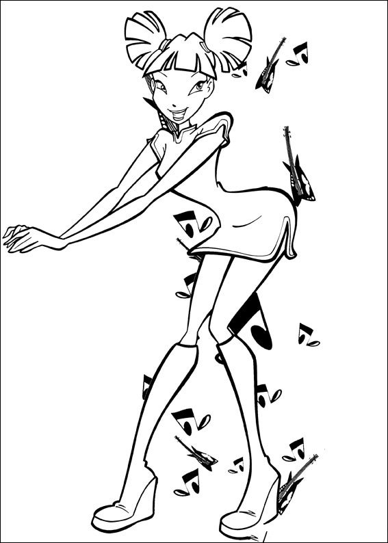 Winx Club Musa Music Fairy Pose thumbnail
